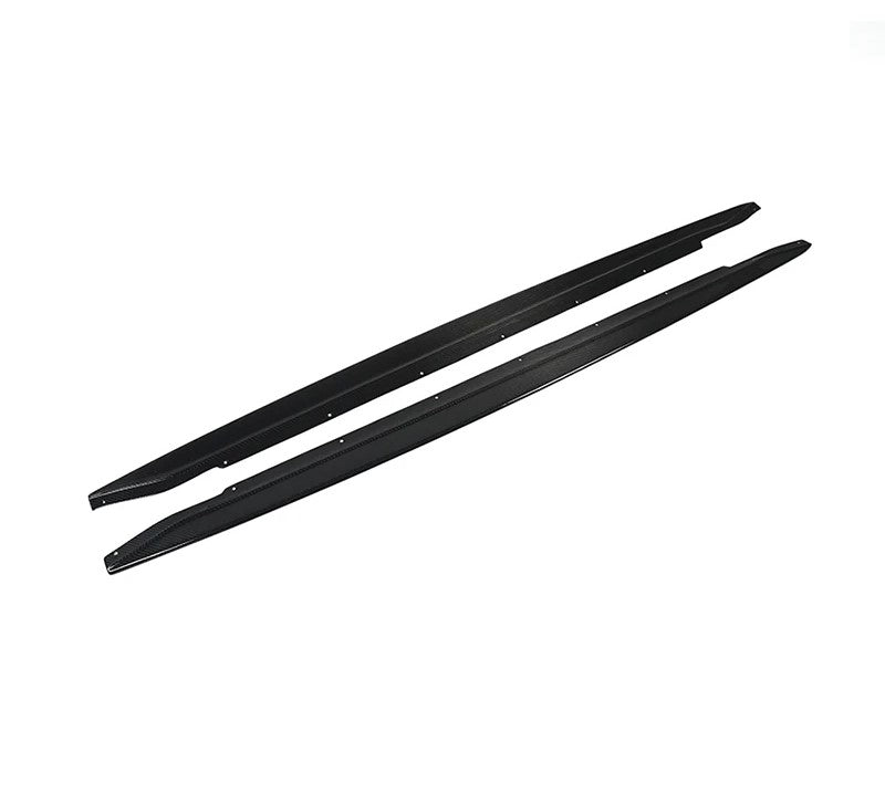 Dry Carbon Fiber R44 Style Side Skirt For BMW G80 G82 M3 M4 2021+ Car Part Side Skirt Set Body Kit
