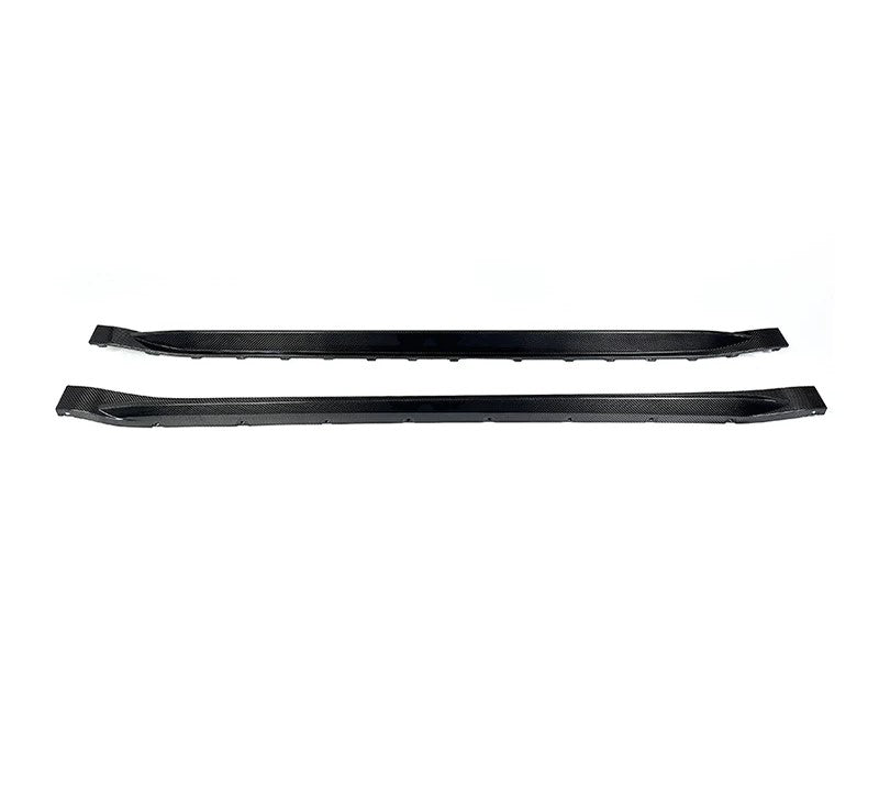 2Pcs/Set Side Skirt OEM Style For BMW M3 G80 M4 G82 2021+ Dry Carbon Fiber
