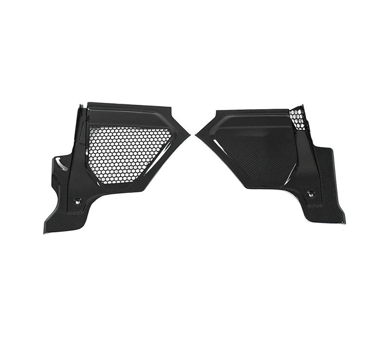 For BMW G87 M2 G80 G81 M3 G82 M4 Dry Carbon Fiber Engine Top Corner Panels (kopie)