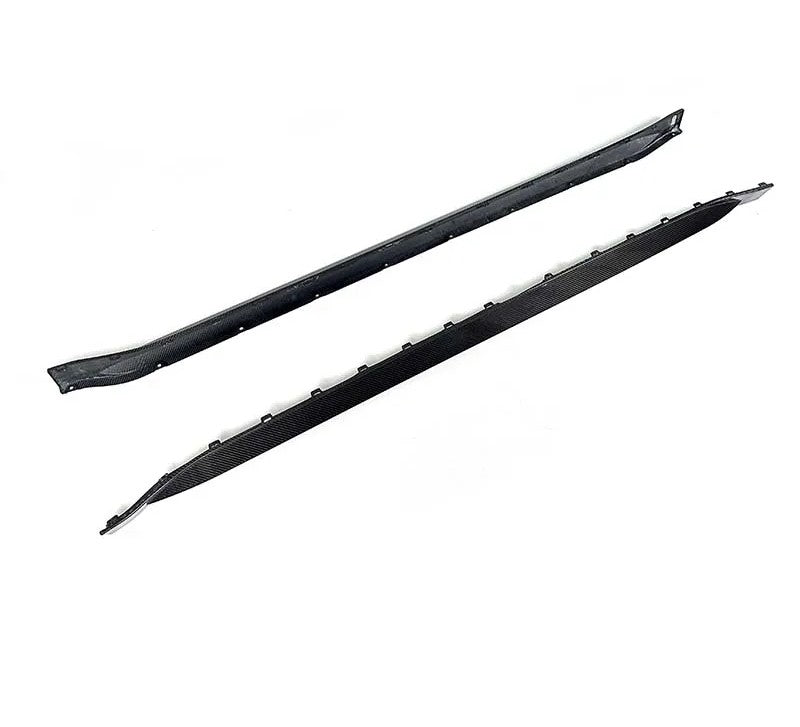 2Pcs/Set Side Skirt OEM Style For BMW M3 G80 M4 G82 2021+ Dry Carbon Fiber