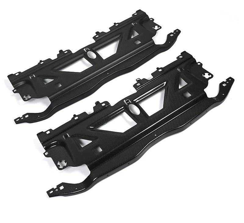 Dry Carbon Fiber Engine Bay Cooling Shroud For BMW M2 G87 M3 G80 M4 G82 G83 2021