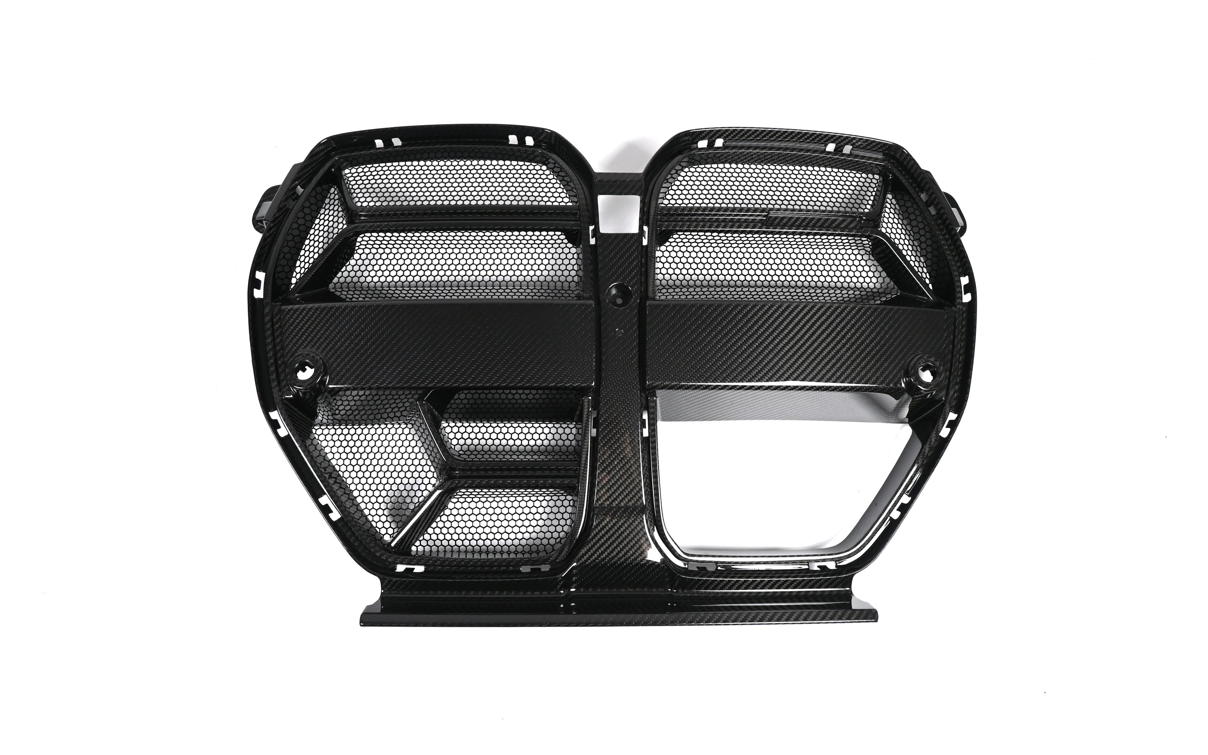 Dry Carbon Fiber Front Grille CSL Style For BMW M3 M4 G80 G82 G83 2021+