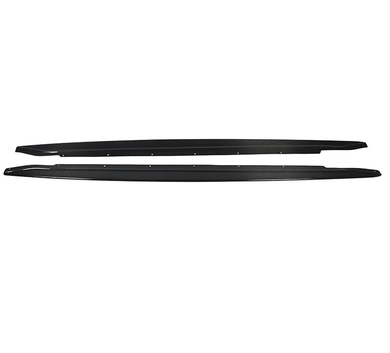 Dry Carbon Fiber R44 Style Side Skirt For BMW G80 G82 M3 M4 2021+ Car Part Side Skirt Set Body Kit