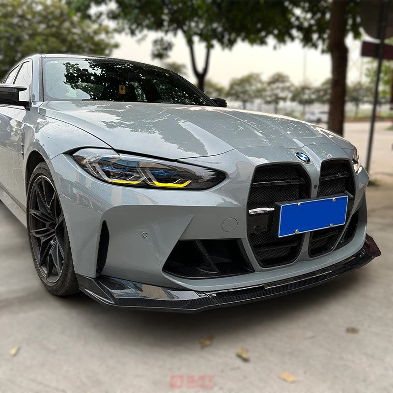 3 Pcs/Set Real Dry Carbon Fiber V Style For BMW G80 M3 G82 G83 M4 2021