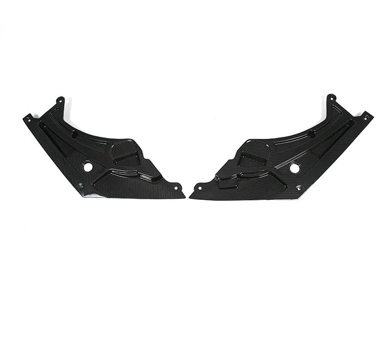 Dry Carbon Fiber Trim Cover For BMW M3 G80 M4 G82 G83 2021-2025 Replacement Lamp Eyebrow Cover