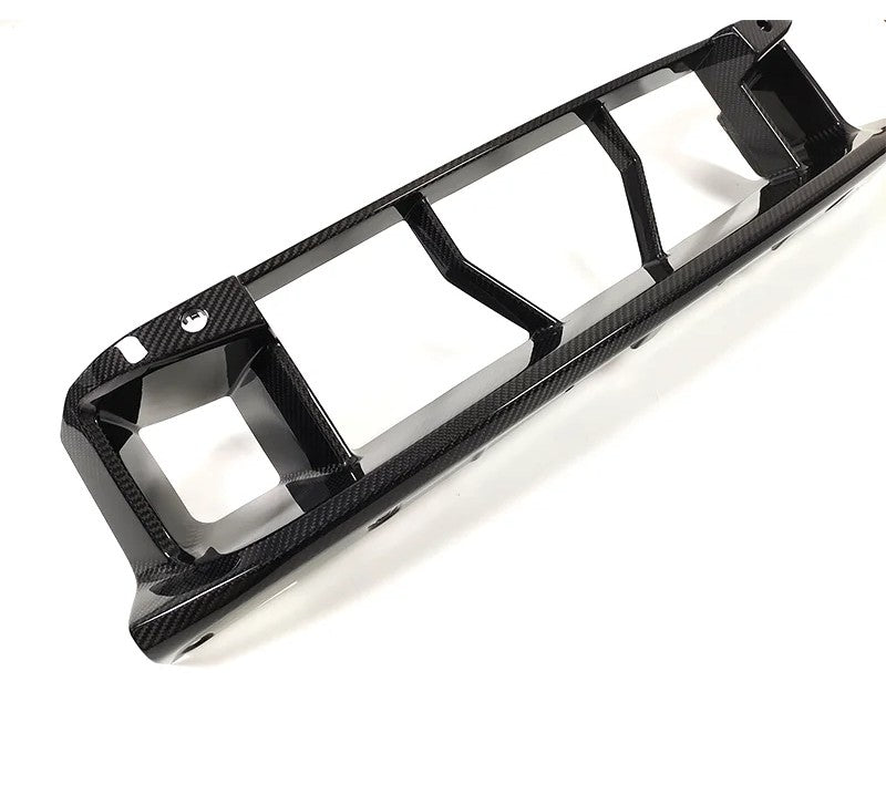 Dry Carbon Fiber OEM Style Front Center Bumper Grille For BMW M2 G87 2023+ Low Grille