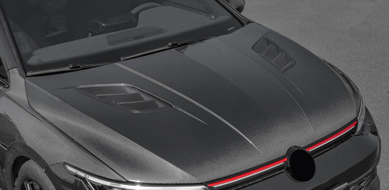 Carbon Fiber Engine Hood Golf 8