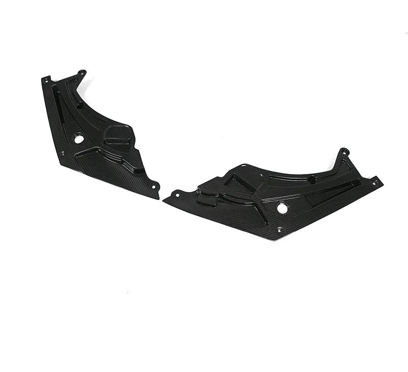 Dry Carbon Fiber Trim Cover For BMW M3 G80 M4 G82 G83 2021-2025 Replacement Lamp Eyebrow Cover