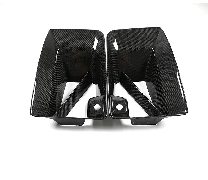 Front Bumper Vent Set For BMW G87 M2 2023+ Dry Carbon Fiber MP Style