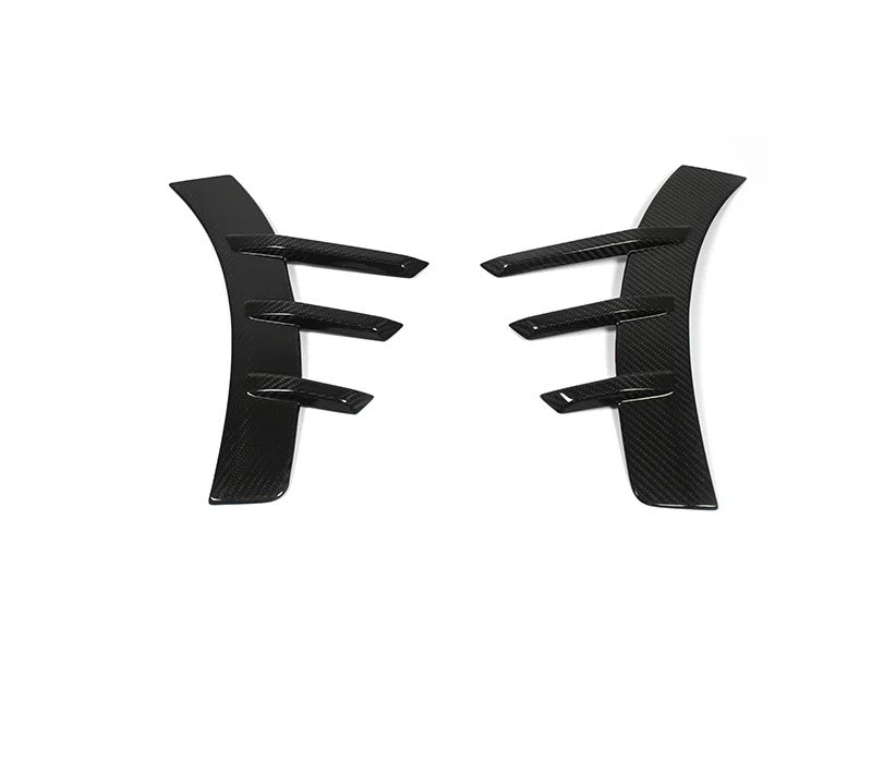 Dry Carbon Fiber Rear Bumper Fender Arch Trim Set For BMW M2 G87 2023+