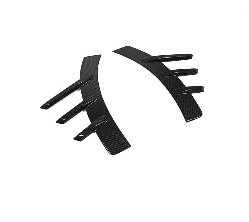 Dry Carbon Fiber Rear Bumper Fender Arch Trim Set For BMW M2 G87 2023+