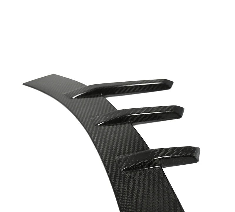 Dry Carbon Fiber Rear Bumper Fender Arch Trim Set For BMW M2 G87 2023+