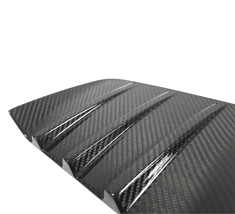 Dry Carbon Fiber Rear Fog Light Cover Side Frame Set For BMW M2 G87 2023+