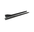 For BMW M3 M4 G80 G82 G83 2021+ Dry Carbon Fiber Side Skirt Set MP Style