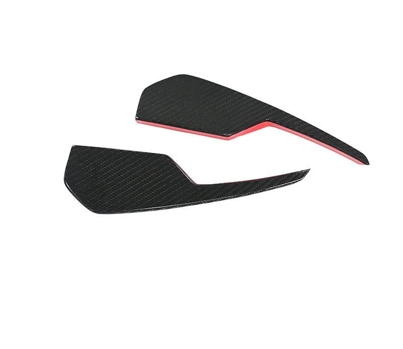 Dry Carbon Fiber Canard Set For BMW M3 M4 G80 G82 G83 2021+ 3D Style 2pcs