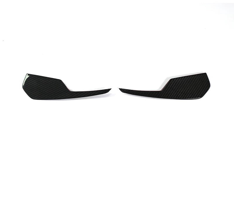 Dry Carbon Fiber Canard Set For BMW M3 M4 G80 G82 G83 2021+ 3D Style 2pcs