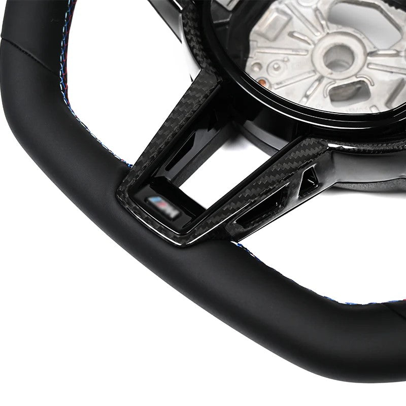 For BMW G80 M3 G82 M4 Carbon Fiber Steering Wheel Old Upgrade 2025 M4 New Customized (kopie)