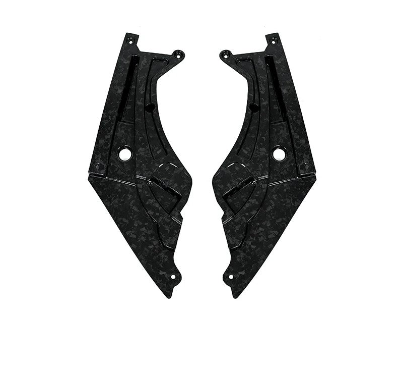 Dry Carbon Fiber Trim Cover For BMW M3 G80 M4 G82 G83 2021-2025 Replacement Lamp Eyebrow Cover Custom Forged