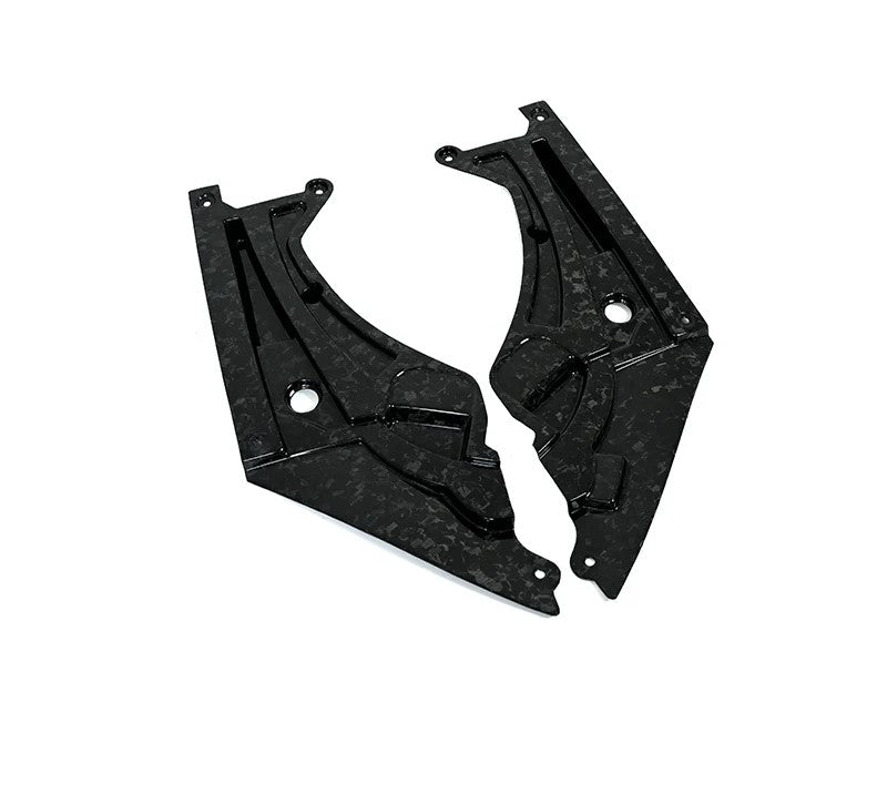 Dry Carbon Fiber Trim Cover For BMW M3 G80 M4 G82 G83 2021-2025 Replacement Lamp Eyebrow Cover Custom Forged