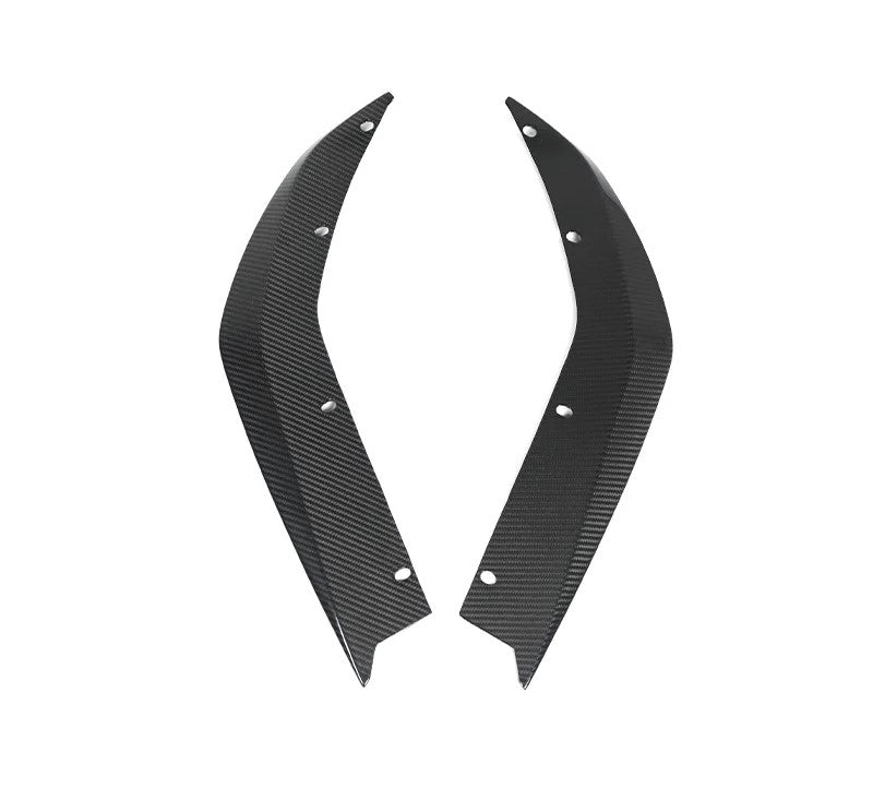 For BMW G80 G81 M3 G82 G83 M4 Dry Carbon Fiber Rear Side Skirts Extension