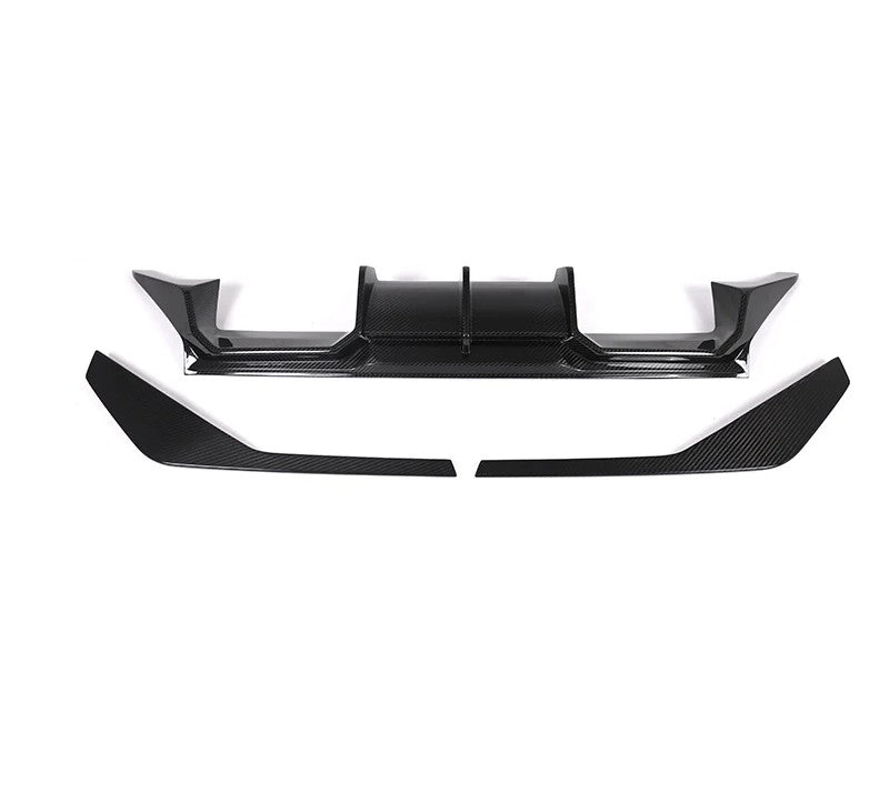 Dry Carbon Fiber CT Style Rear Diffuser for BMW M2 G87 2023+