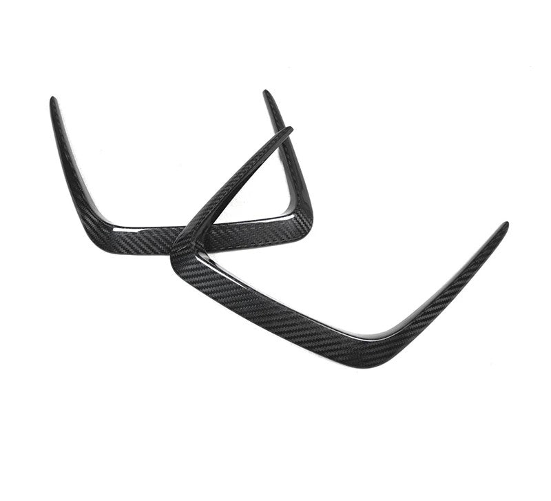 For BMW M3 G80 M4 G82 G83 2021+ Car Carbon Fiber Front Hood Scoop Vent Frame Trim