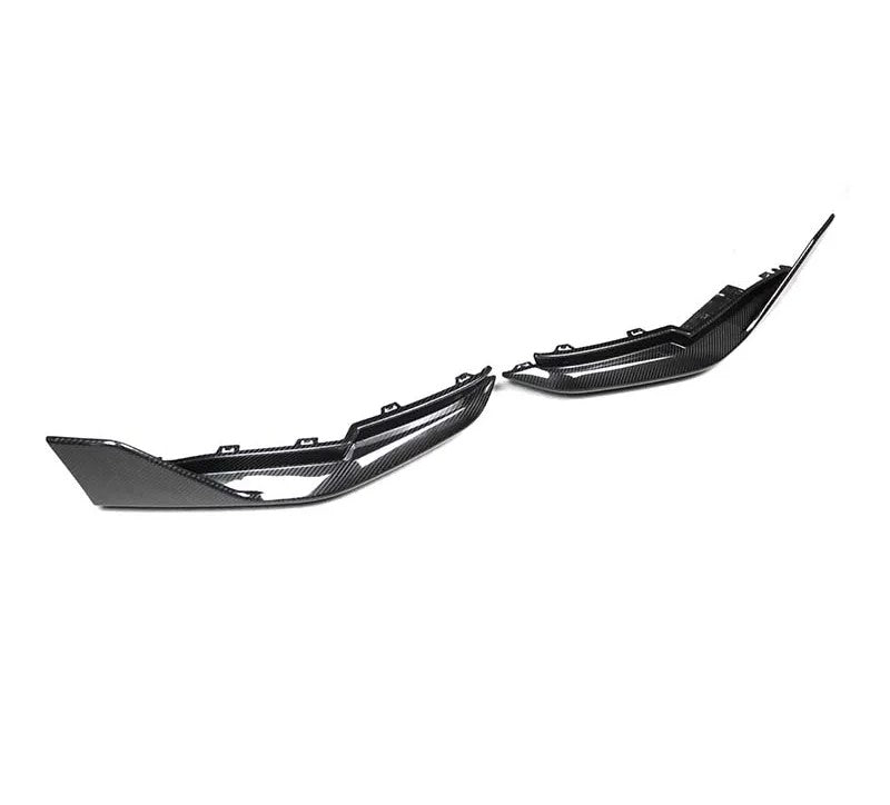 For BMW G80 M3 G82 G83 M4 Dry Carbon Fiber MP Style Rear Splitter Set