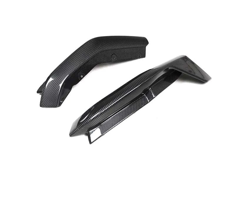 For BMW G80 M3 G82 G83 M4 Dry Carbon Fiber MP Style Rear Splitter Set