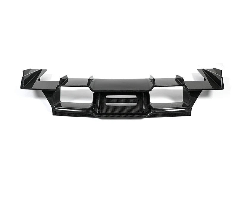 For BMW G87 M2 Rear Diffuser V Style Dry Carbon Fiber