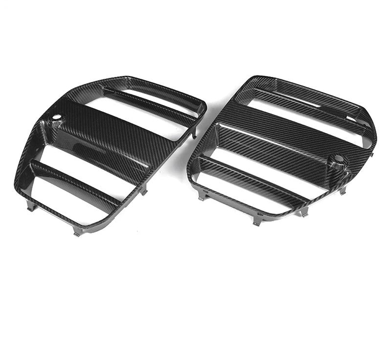 Dry Carbon Fiber Front Grille ST Style For BMW M3 M4 G80 G82 G83 2021-2025