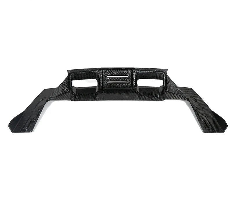 For BMW G87 M2 Rear Diffuser V Style Dry Carbon Fiber