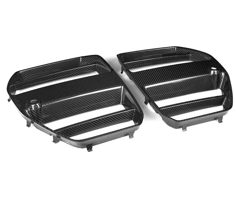 Dry Carbon Fiber Front Grille ST Style For BMW M3 M4 G80 G82 G83 2021-2025