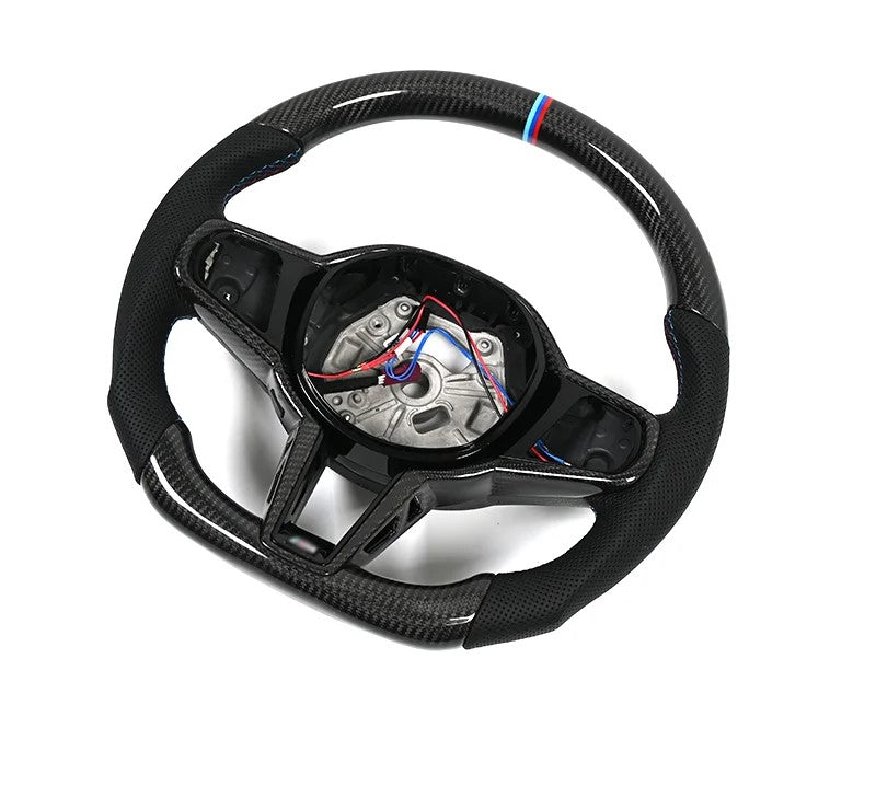 Dry Carbon Fiber Steering Wheel For BMW G80 M3 G82 M4 Old Upgrade 2025 M4 New Customized