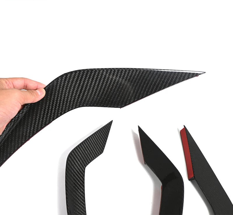 Dry Carbon Fiber Canard Set For BMW G80 M3 G82 G83 M4 2021+ 4pcs/set