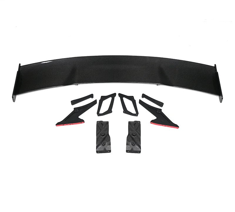 For BMW M3 M4 G80 G82 3D Style Rear Spoiler Dry Carbon Fiber