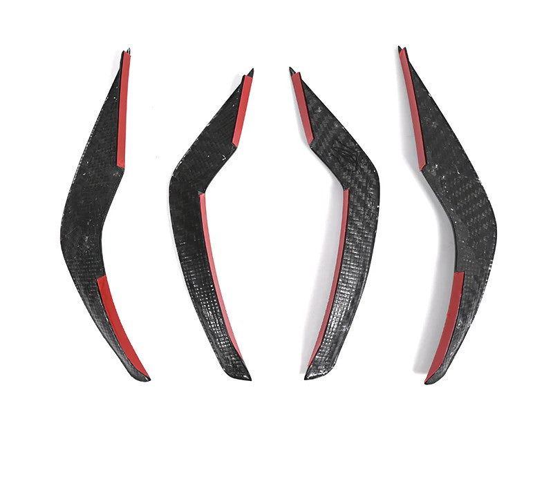 Dry Carbon Fiber Canard Set For BMW G80 M3 G82 G83 M4 2021+ 4pcs/set