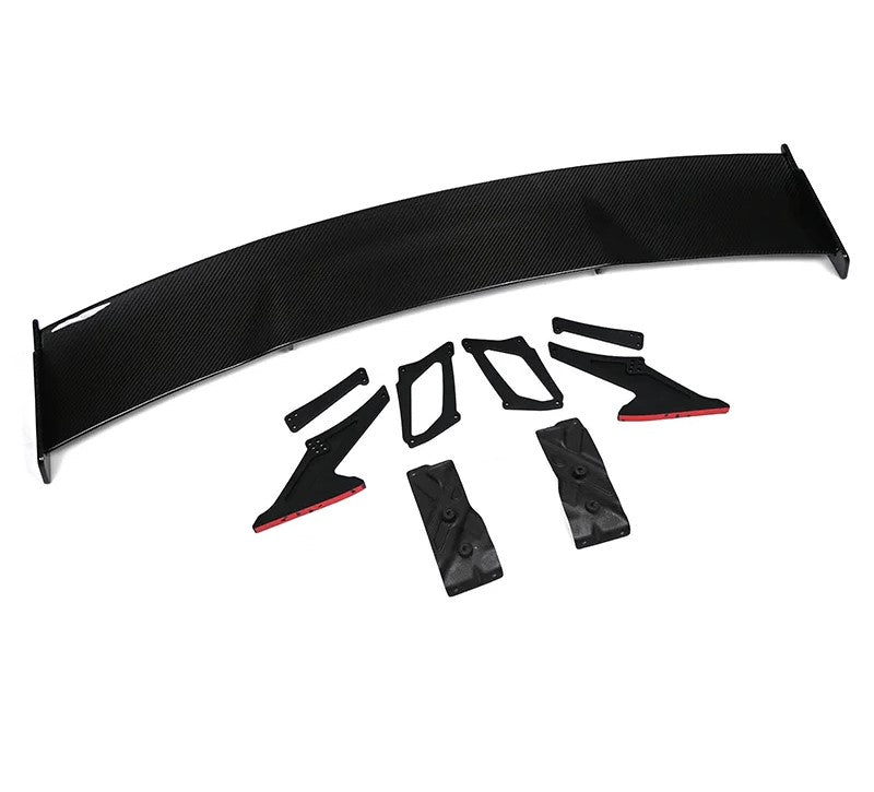 For BMW M3 M4 G80 G82 3D Style Rear Spoiler Dry Carbon Fiber