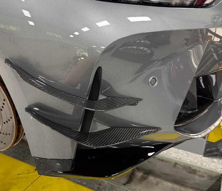 Dry Carbon Fiber Canard Set For BMW G80 M3 G82 G83 M4 2021+ 4pcs/set