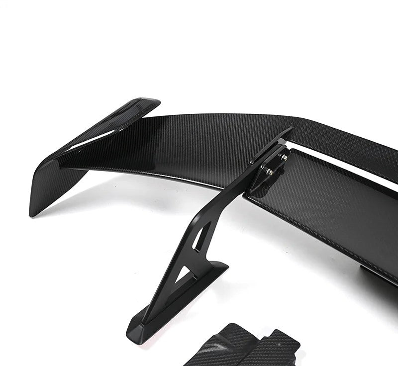 For BMW M2 M3 M4 G87 G80 G82 AT-R3 Style Rear Spoiler Dry Carbon Fiber Fixed Wing Spoiler Car Modification Decoration Spoiler