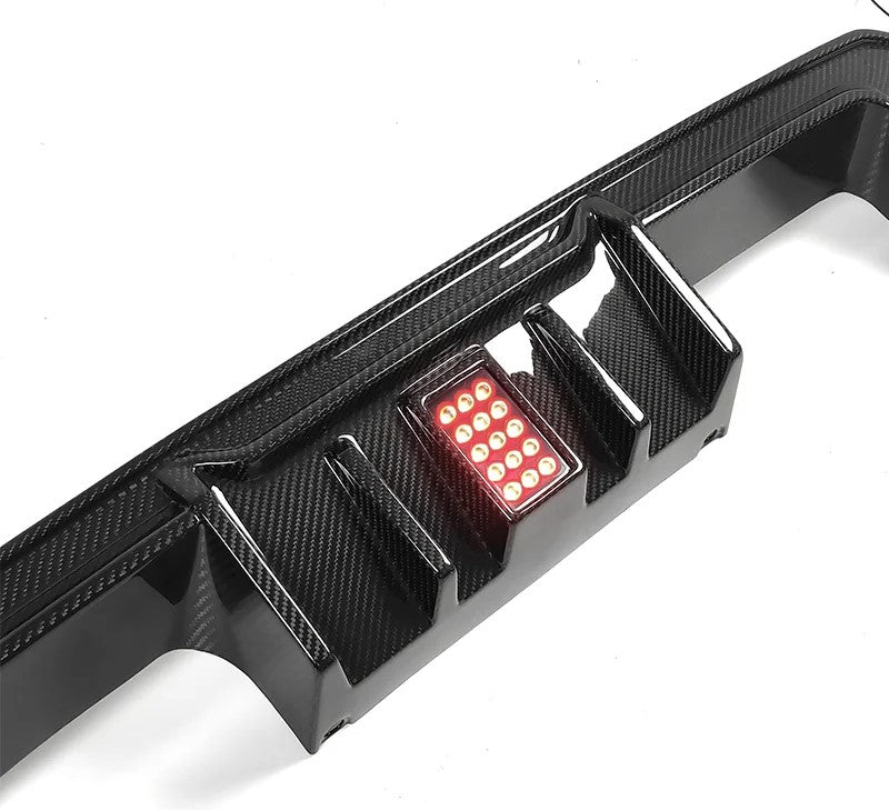 Dry Carbon Fiber Rear Diffuser R44 Style For G80 M3 G82 M4