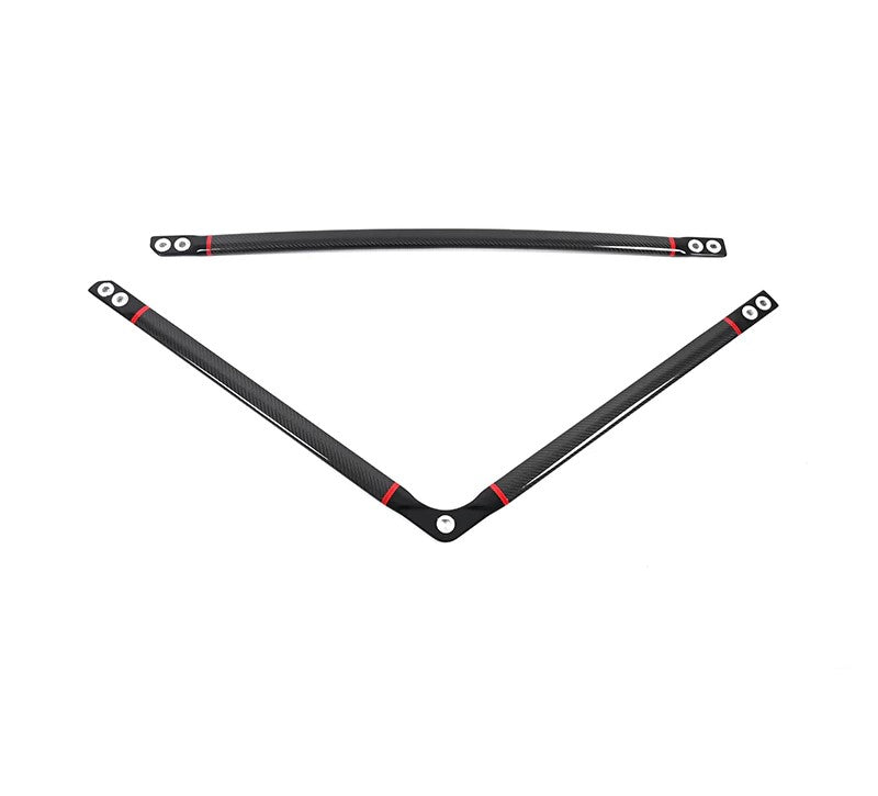 Dry Carbon Fiber Engine Strut Bar For BMW G80 M3 G82 G83 M4 G87 M2