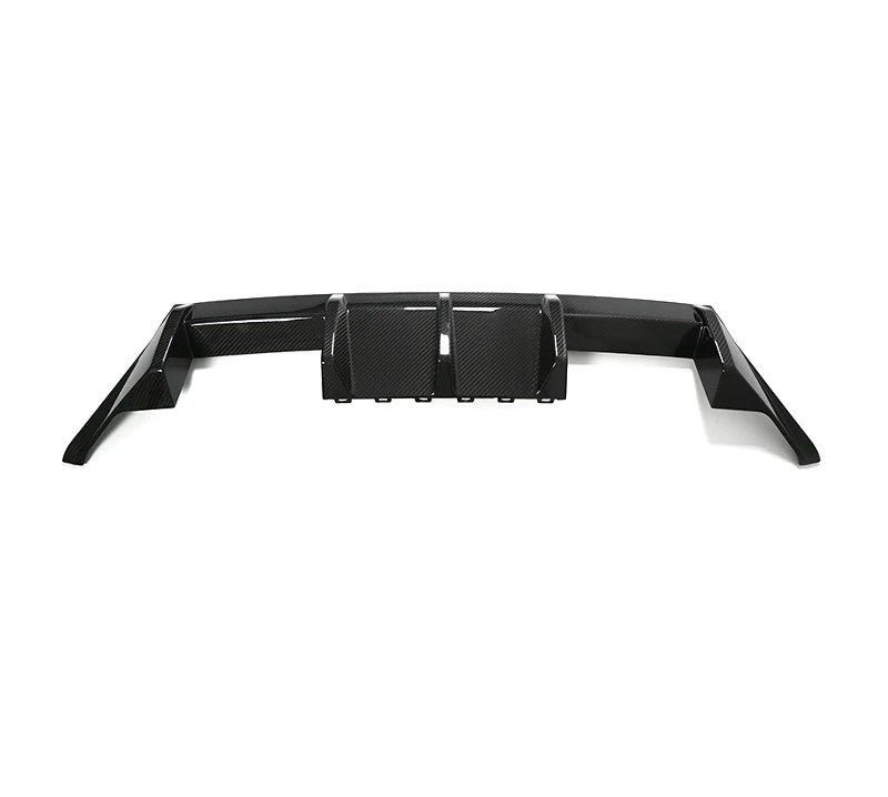 For BMW M2 G87 2023+ Dry Carbon Fiber Rear Diffuser MP Style