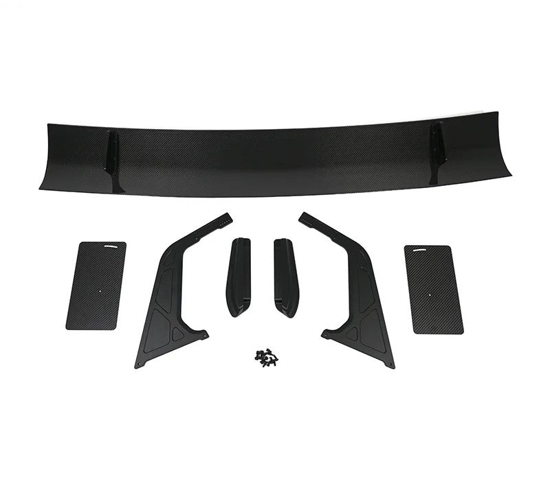 For BMW M2 M3 M4 G87 G80 G82 Dry Carbon Fiber Ver Style Rear Spoiler